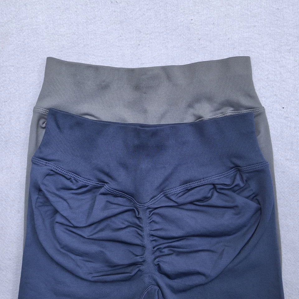 Women's Lifting Leggings with Low Ribbed Waistband