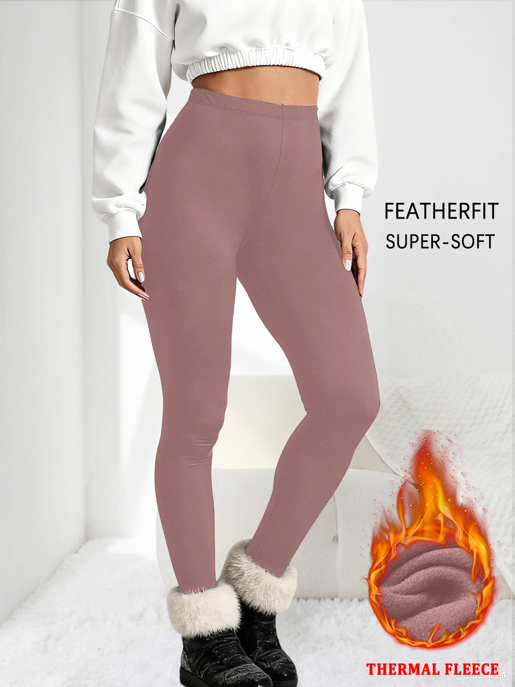 Women's Thermal Fleece Lined Leggings