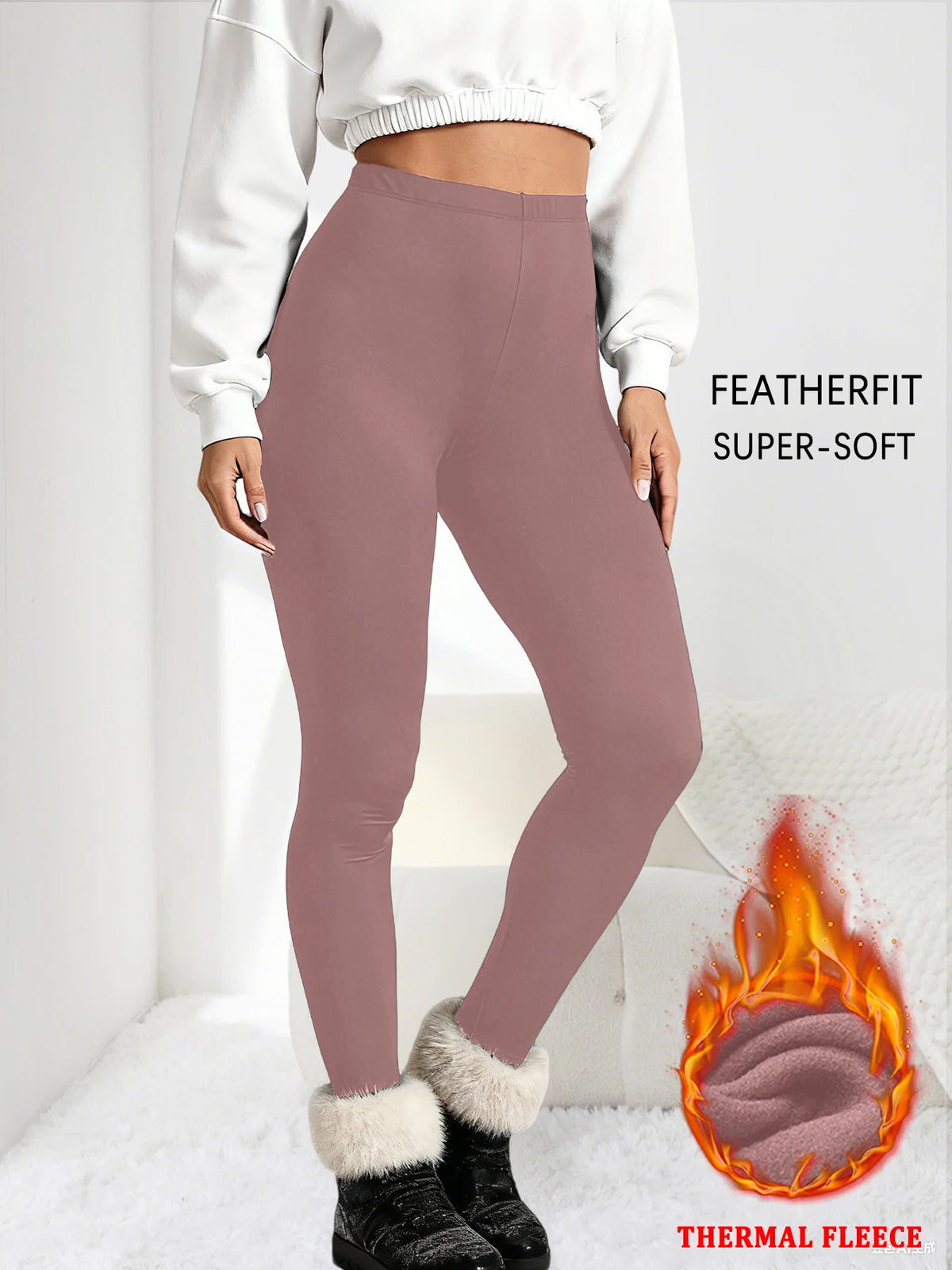 Women's Thermal Fleece Lined Leggings