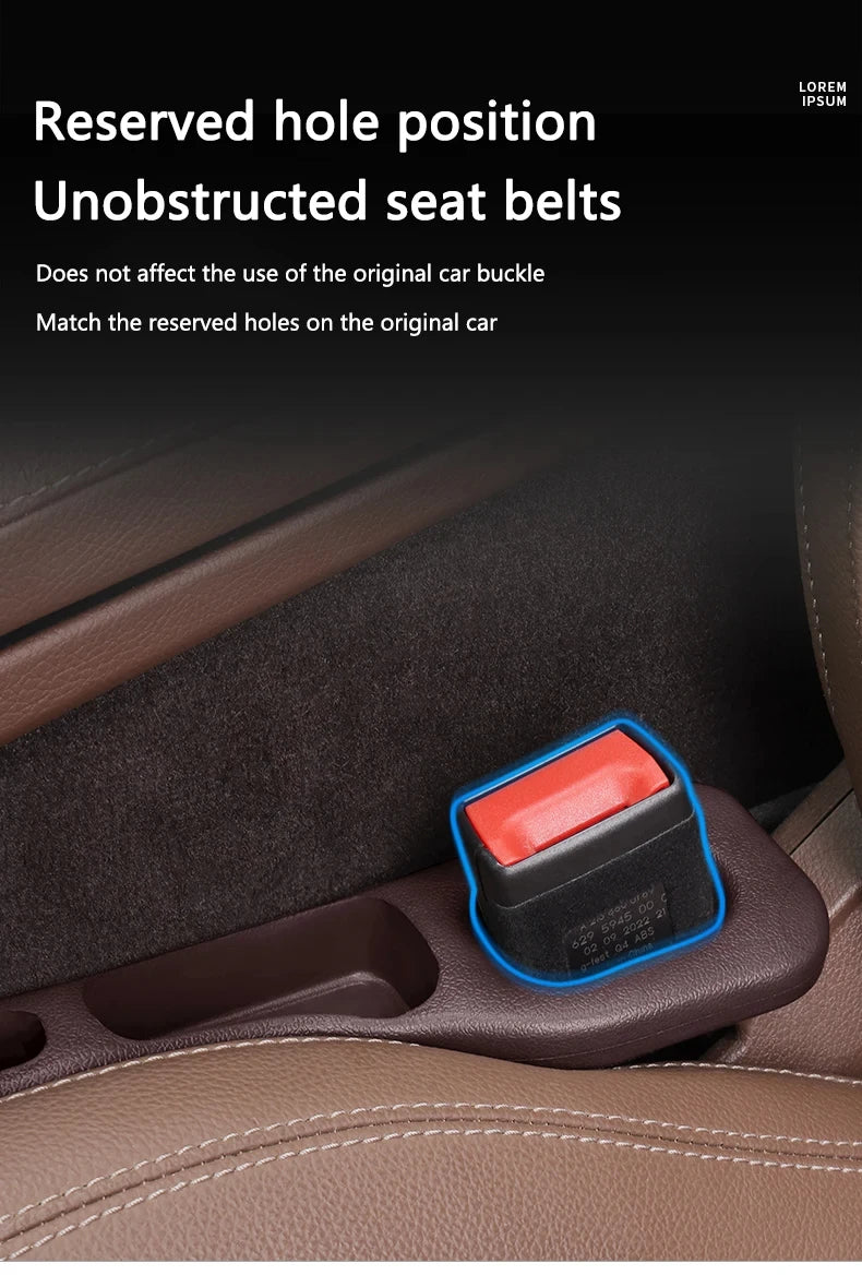 2pcs Car Seat Gap Filler Organizer