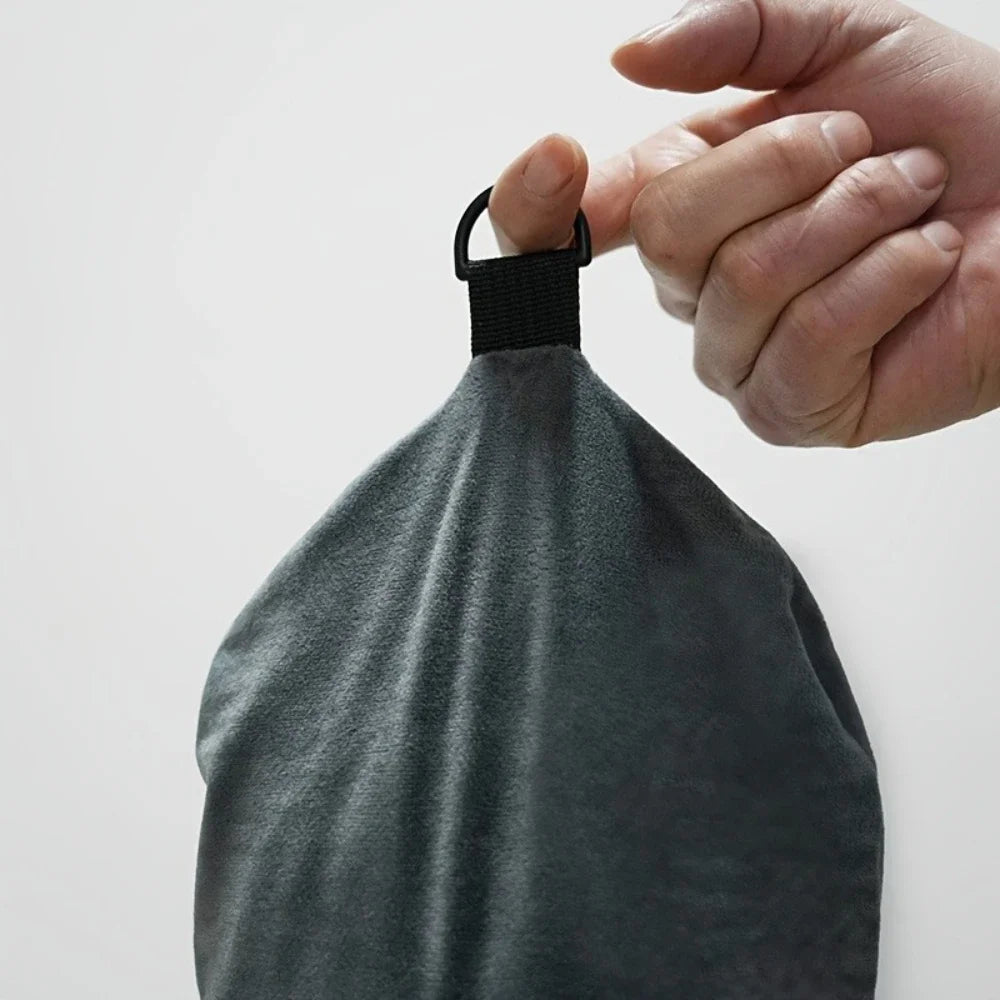 Travel Pillow With Storage Pouch (1 piece)
