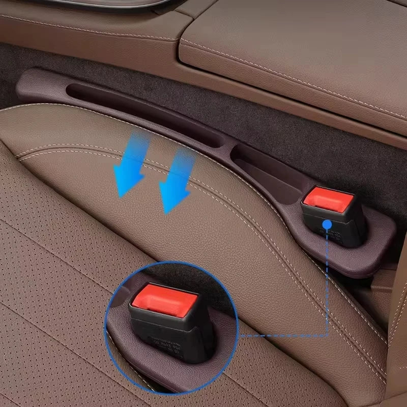2pcs Car Seat Gap Filler Organizer