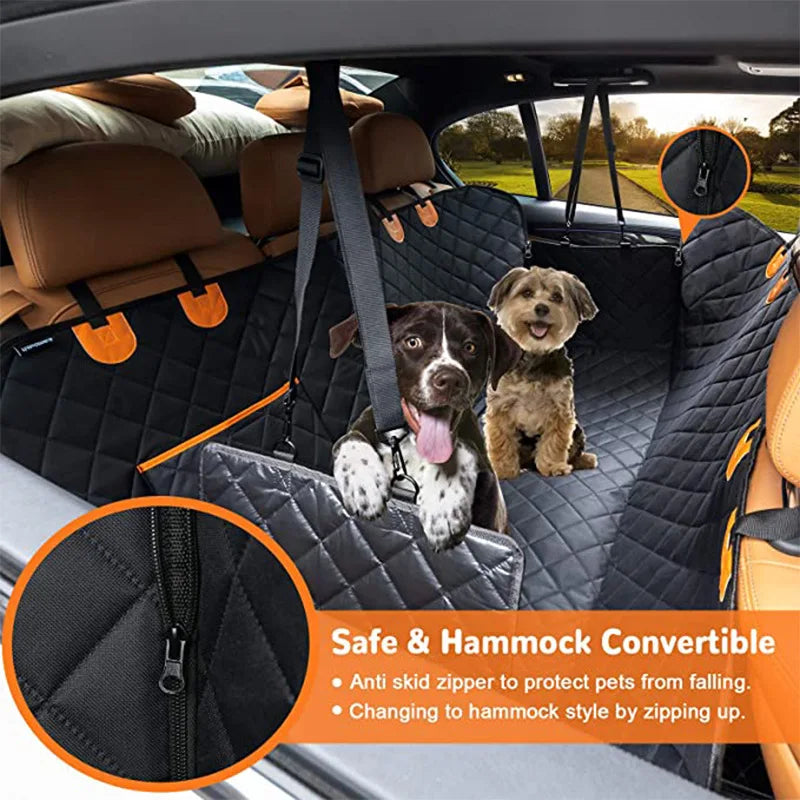 Waterproof Dog Car Seat Cover with Front Flap  (1 piece)