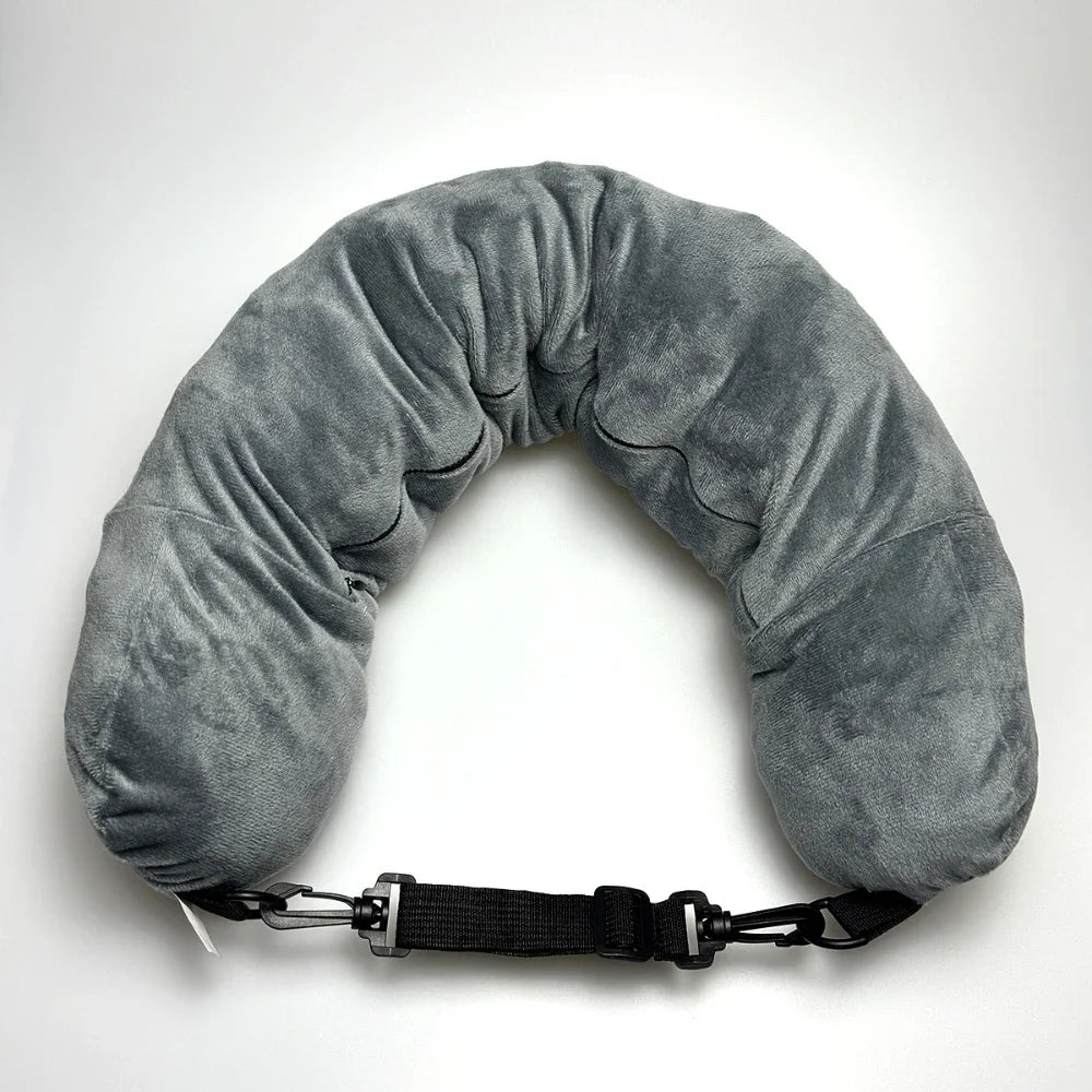 Travel Pillow With Storage Pouch (1 piece)