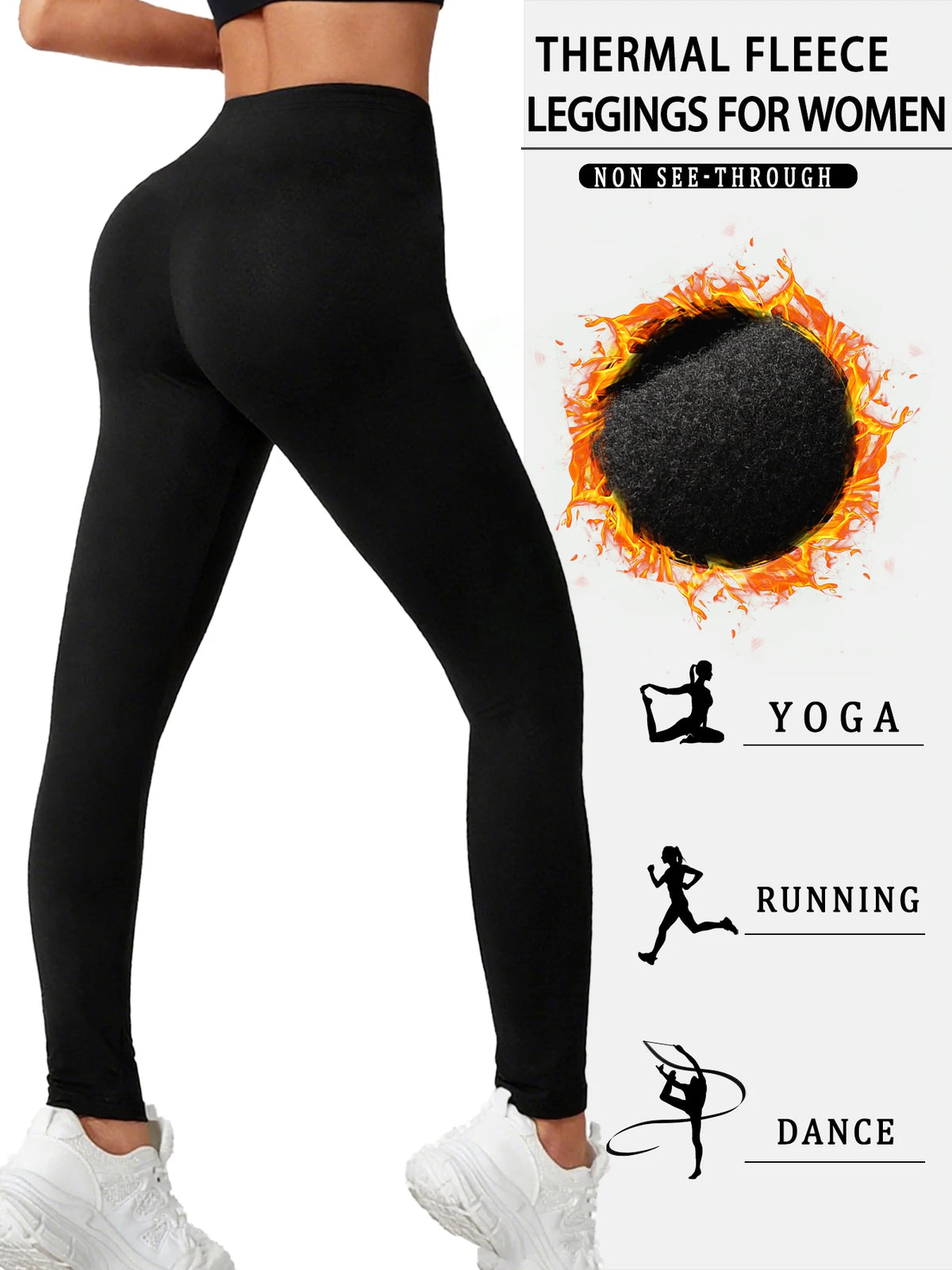 Women's Thermal Fleece Lined Leggings