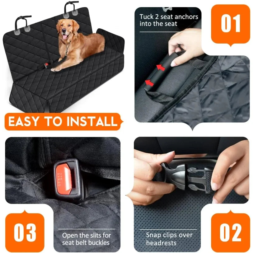 Waterproof Dog Car Seat Cover (1 piece)