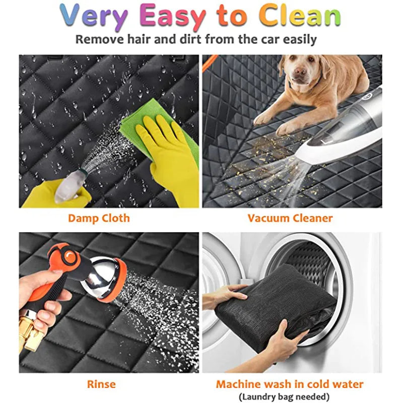 Waterproof Dog Car Seat Cover with Front Flap  (1 piece)