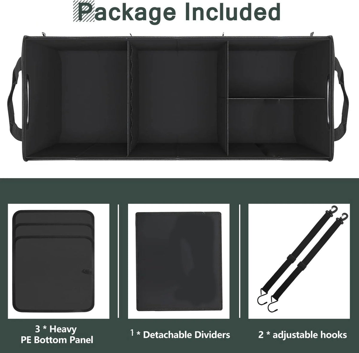 Trunk Organizer for Car (1 piece)