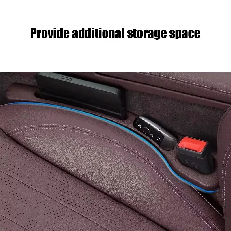 2pcs Car Seat Gap Filler Organizer