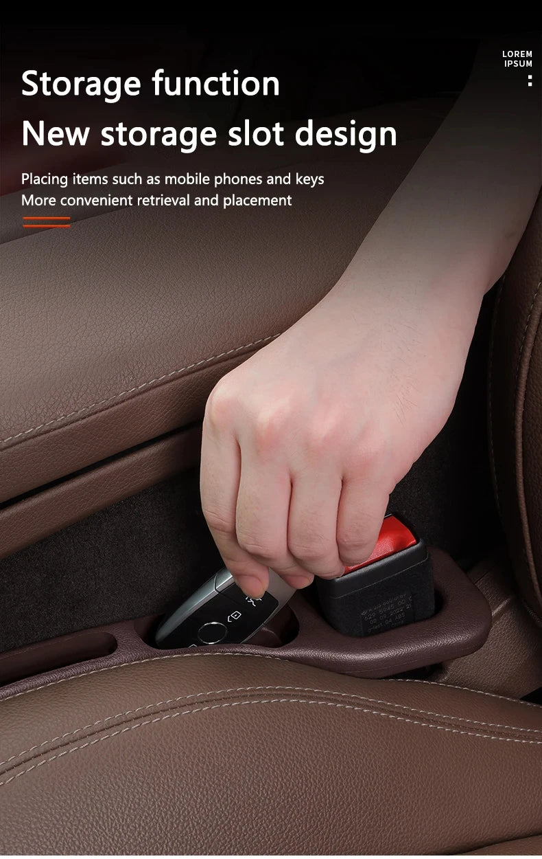 2pcs Car Seat Gap Filler Organizer