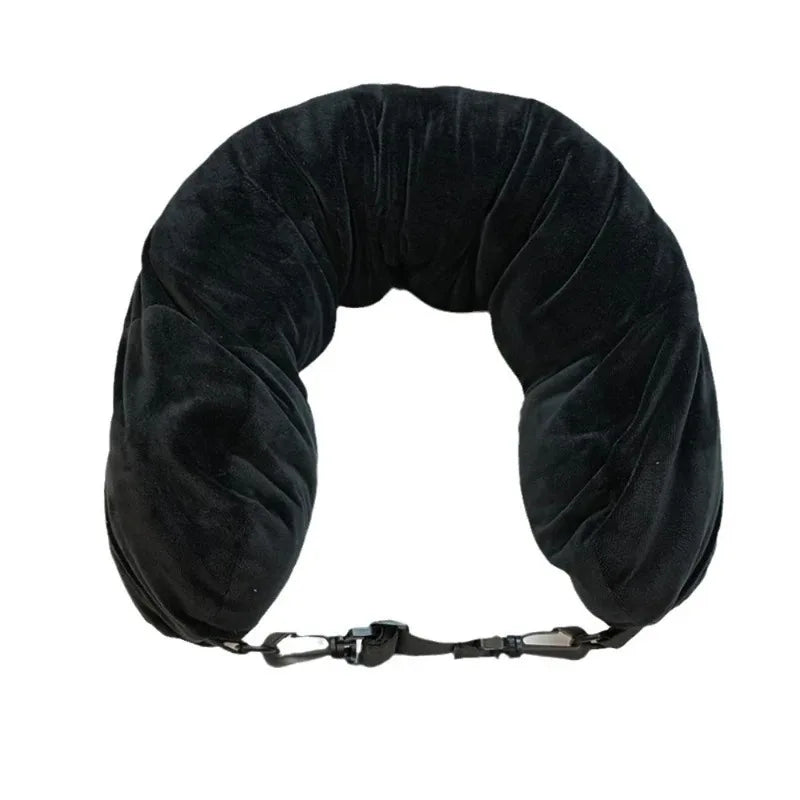 Travel Pillow With Storage Pouch (1 piece)