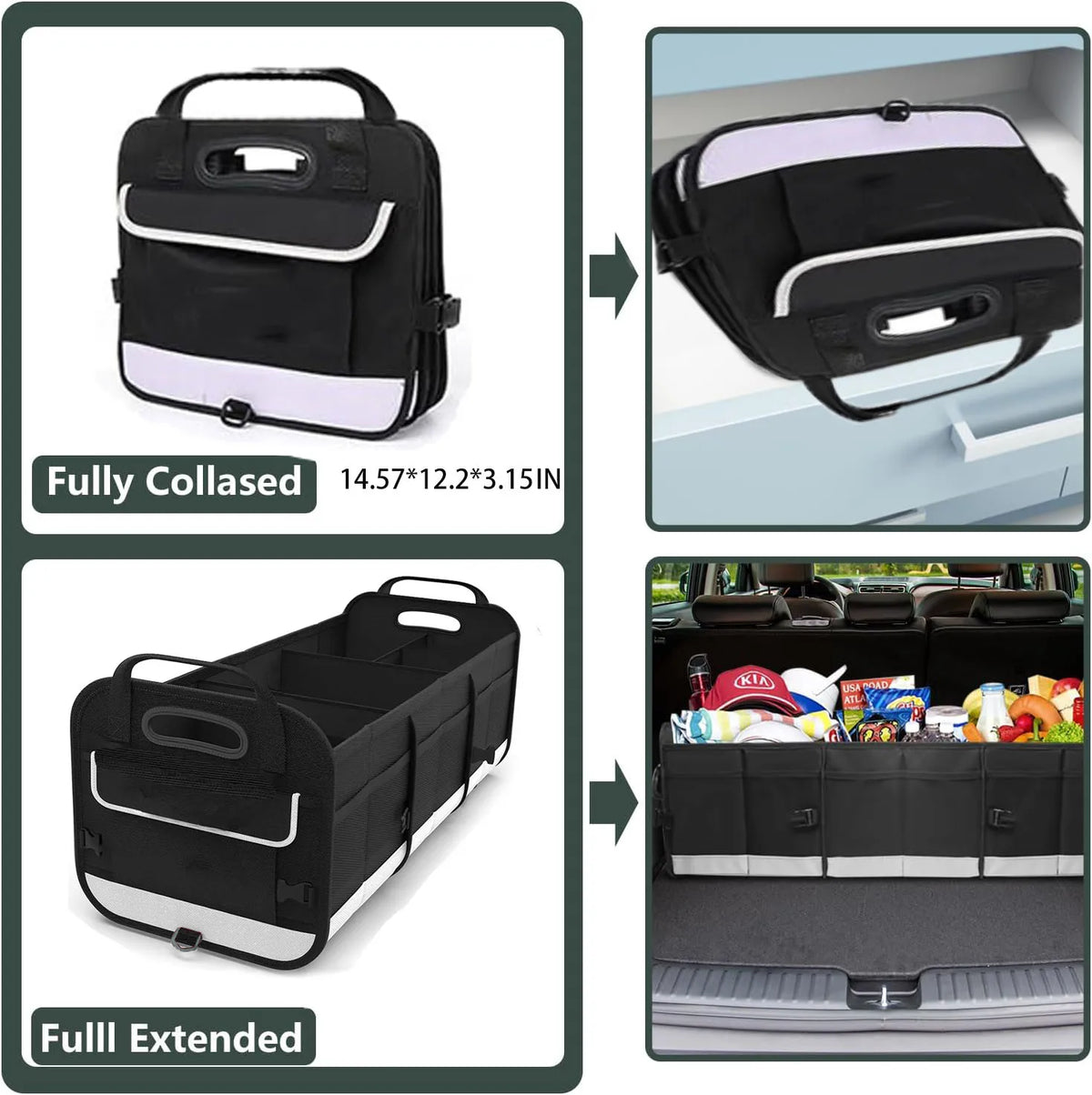 Trunk Organizer for Car (1 piece)
