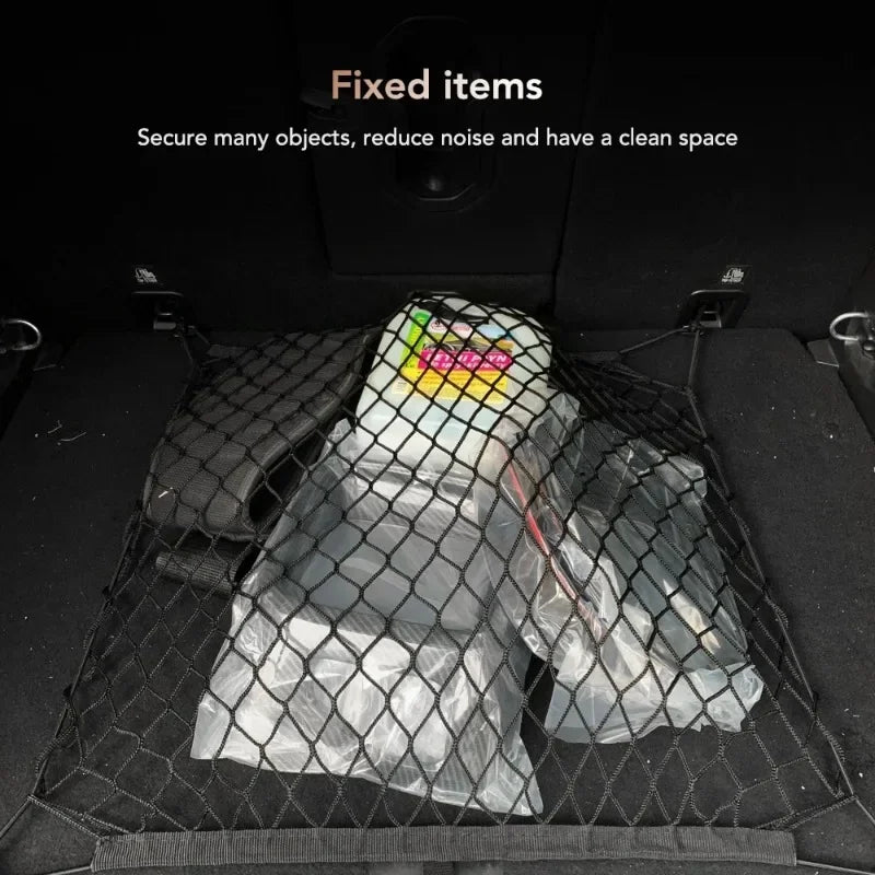 Nylon Car Rear Cargo Net (1 piece)