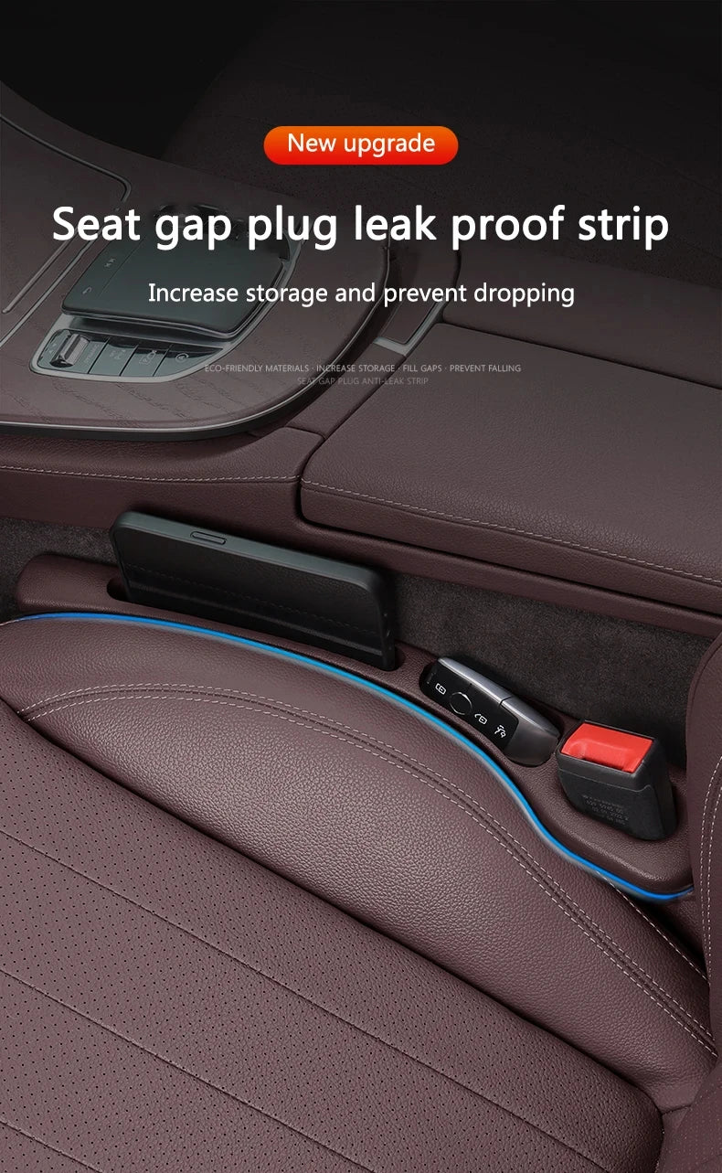 2pcs Car Seat Gap Filler Organizer