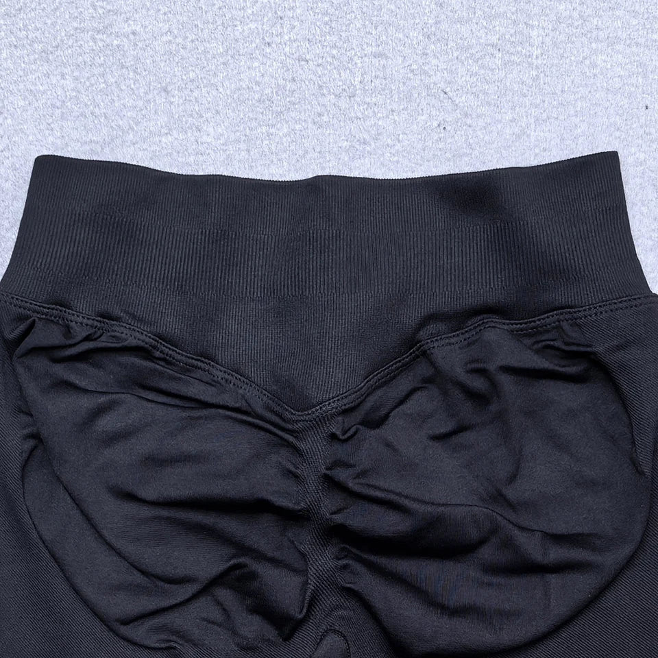 Women's Lifting Leggings with Low Ribbed Waistband
