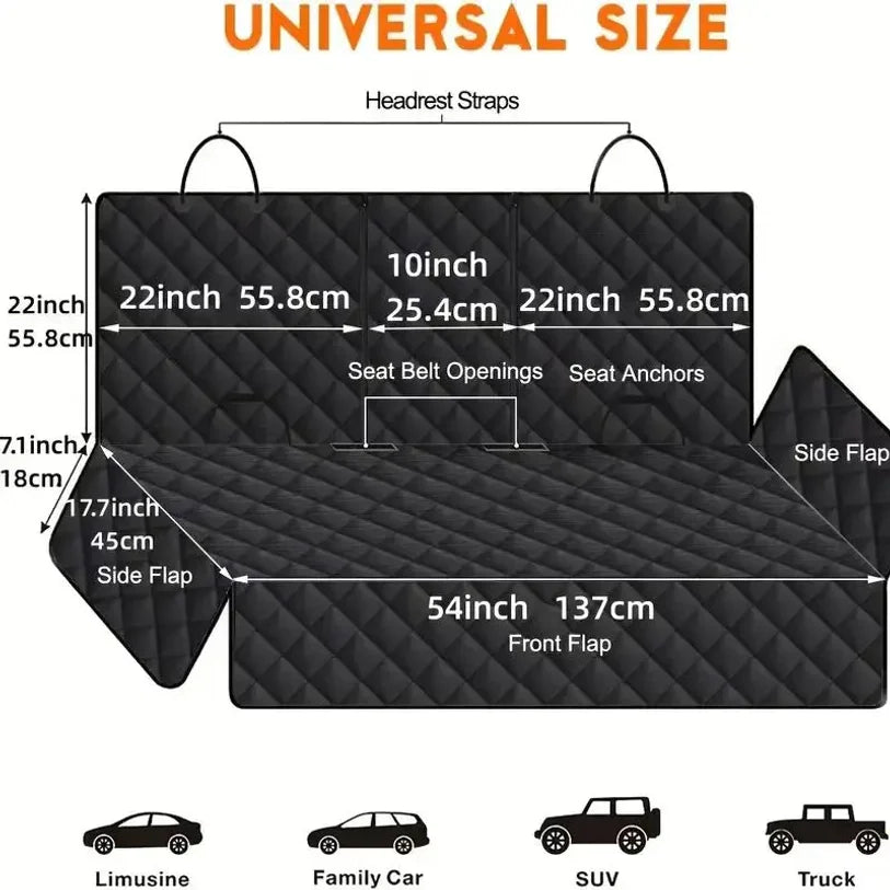 Waterproof Dog Car Seat Cover (1 piece)